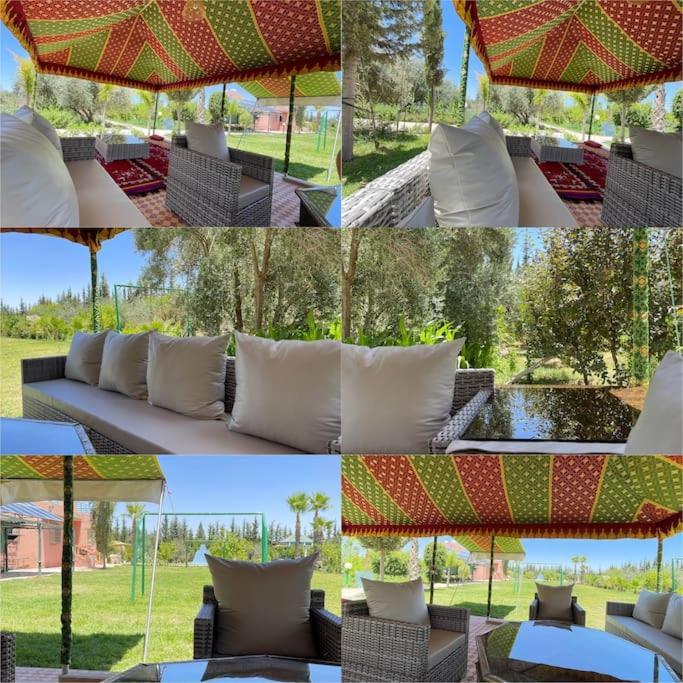 Ferme De Vacances Avec Une Grande Villa A Marrakech マラケシュ エクステリア 写真
