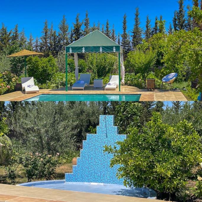 Ferme De Vacances Avec Une Grande Villa A Marrakech マラケシュ エクステリア 写真