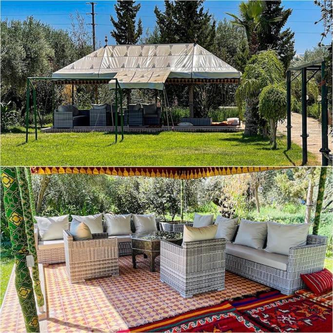 Ferme De Vacances Avec Une Grande Villa A Marrakech マラケシュ エクステリア 写真