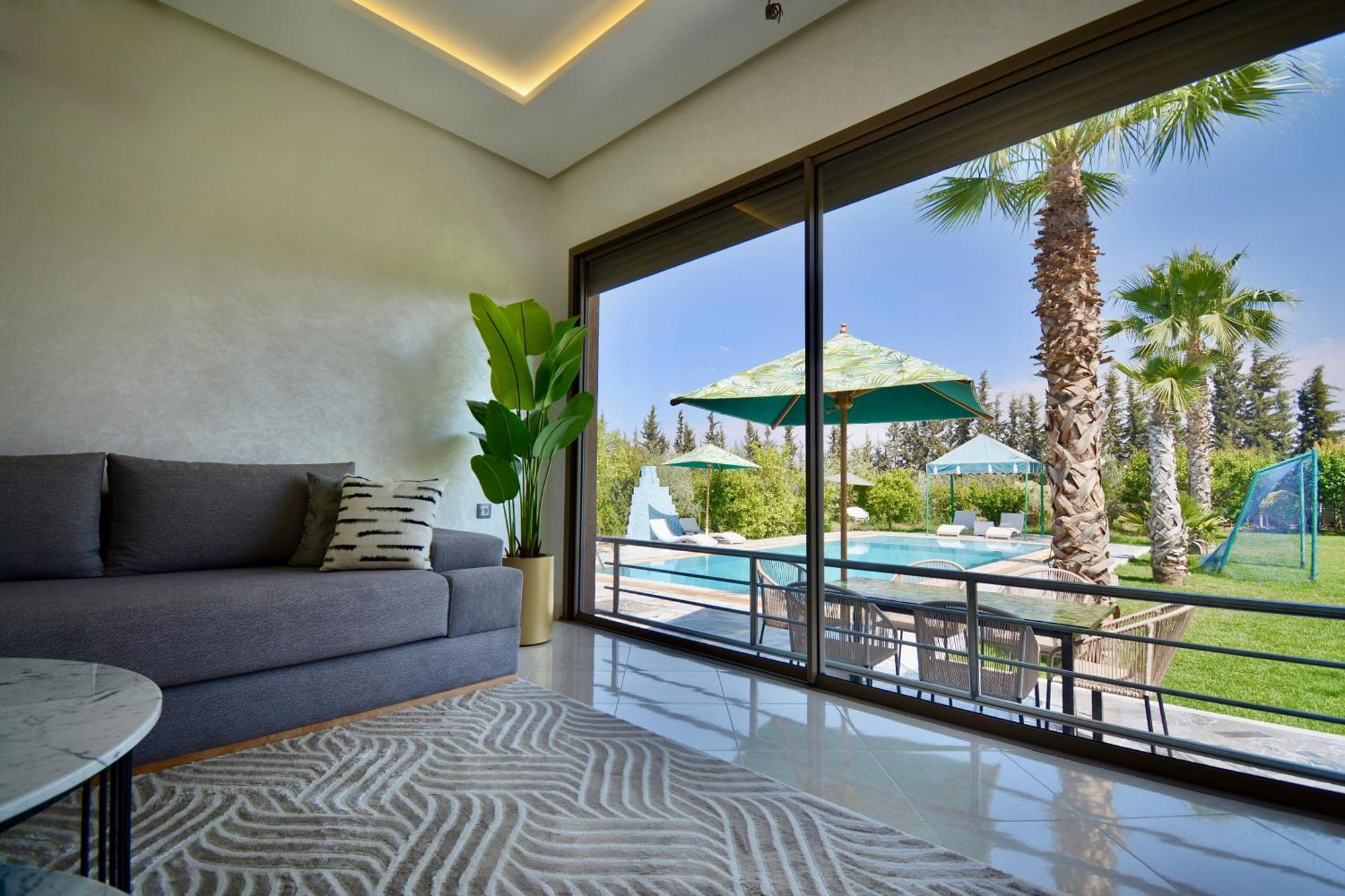 Ferme De Vacances Avec Une Grande Villa A Marrakech マラケシュ エクステリア 写真