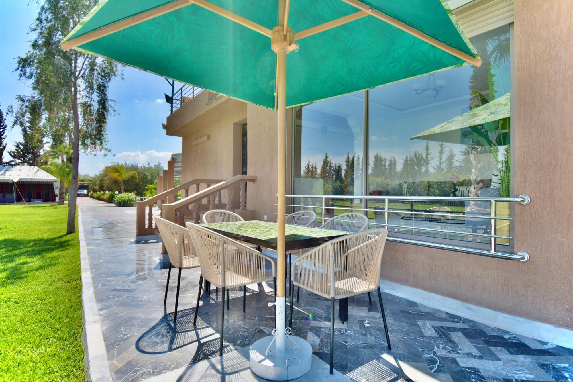 Ferme De Vacances Avec Une Grande Villa A Marrakech マラケシュ エクステリア 写真