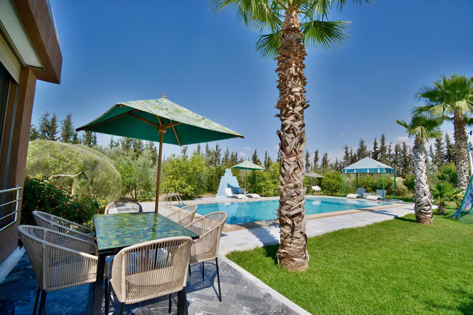 Ferme De Vacances Avec Une Grande Villa A Marrakech マラケシュ エクステリア 写真
