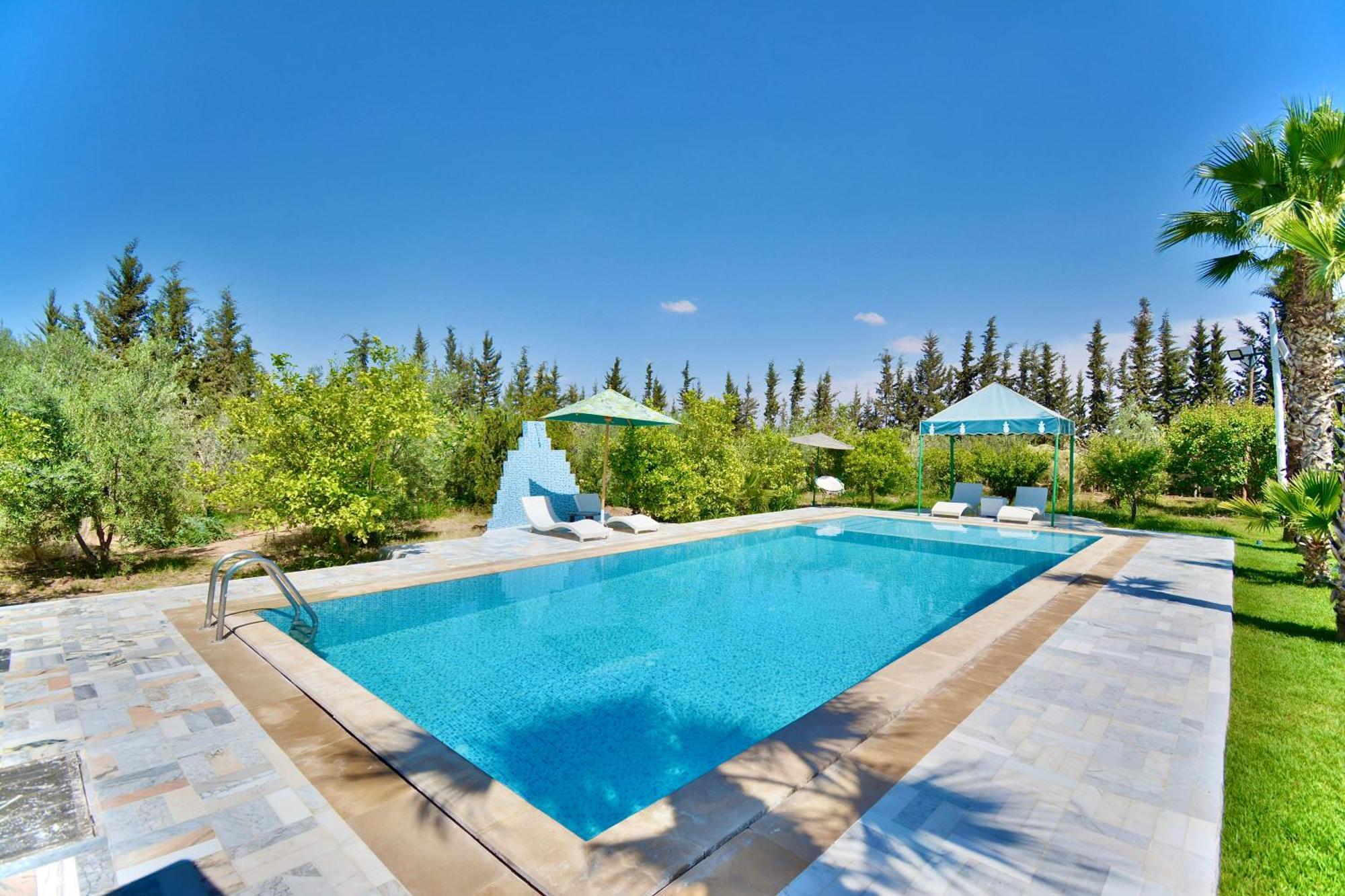 Ferme De Vacances Avec Une Grande Villa A Marrakech マラケシュ エクステリア 写真